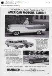 1959 ca. AMERICAN MOTORS EXHIBIT ad FB