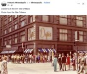 1960s Minneapolis, MN Nicollet Mall Dayton’s Fb