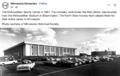 1967 Bloomington, MN Metropolitan Stadium FB