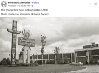 1967 Bloomington, MN Thunderbird Motel FB