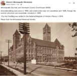1898 Minneapolis, MN City Hall FB