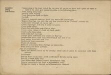 1908 PACKARD Instruction Book Model “30A” 9″×6″ page 18