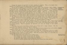 1908 PACKARD Instruction Book Model “30A” 9″×6″ page 25