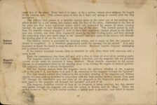 1908 PACKARD Instruction Book Model “30A” 9″×6″ page 28