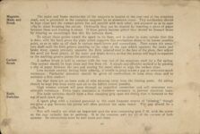1908 PACKARD Instruction Book Model “30A” 9″×6″ page 30