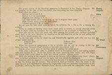 1908 PACKARD Instruction Book Model “30A” 9″×6″ page 31