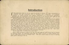 1908 PACKARD Instruction Book Model “30A” 9″×6″ page 04