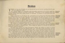 1908 PACKARD Instruction Book Model “30A” 9″×6″ page 41