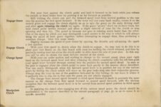 1908 PACKARD Instruction Book Model “30A” 9″×6″ page 46