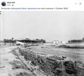 1909 10 Indianapolis Motor Speedway paving FB