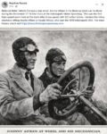 1909 12 ca. NATIONAL Johnnny Aitken and mechanician FB