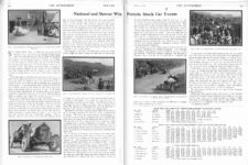 1911 3 11 National and Mercer Win Portola Stock Car Events article THE AUTOMOBILE pages 640 & 641