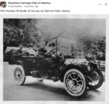 1912 PACKARD 30 Model UE touring car FB