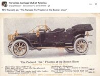 1912 PACKARD Six Phaeton ad FB