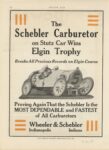 1913 9 4 The Schebler Carburetor on Stutz Wins Elgin Trophy color ad MOTOR AGE 9″×12″ page 46