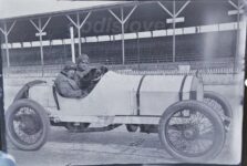 1915 STUTZ Indy 500 left side view from United States Tire Company 5×7 negative screenshot