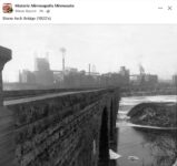 1920s Minneapolis, MN Stone Arch Bridge FB