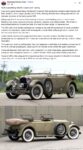1925 DUESENBERG Model A Dual-Cowl Touring FB