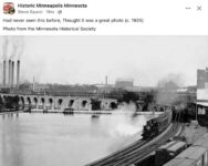 1925 ca. Minneapolis, MN Stone Arch Bridge FB
