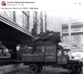1926 St. Paul, MN Midway Montgomery Ward truck FB