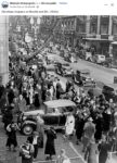1930s Minneapolis, MN Christmas shoppers 8th and Nicollet FB