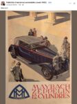 1930s ca. MAYBACH Zepplin 12 Cylinders ad FB