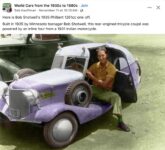 1935 PHILBERT 1261cc 3-Wheeler FB