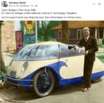 1936 Calvin Bridge’s Tear-Drop 3-Wheeler FB