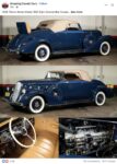 1938 PIERCE-ARROW Model 1801 Eight Convertible Coupe FB