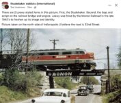 1940s STUDEBAKER Raymond Lowey MONON FB