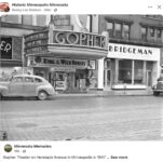 1947 Minneapolis, MN GOPHER Theater FB