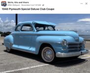 1948 PLYMOUTH Special Deluxe Club Coupe FB
