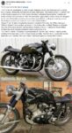 1951 and 1954 NORVIN motorcycle FB