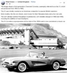 1953 ca. CHEVROLET Corvette C1 FB