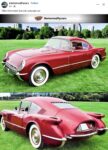 1954 CHEVROLET Corvair concept red FB