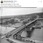 1955 St. Paul, MN Wabasha Street Bridge FB