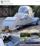 1956 MESSERSCHMITT KR 200 with trailer gray 3-Wheeler FB