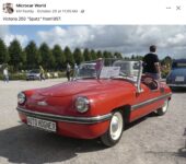 1957 VICTORIA 250 Spatz microcar FB