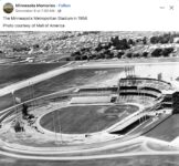 1958 Bloomington, MN Metropolitan Stadium FB
