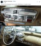 1958 MERCURY Turnpike Crusier dash FB