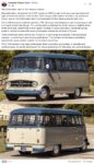 1959 MERCEDES-BENZ O 319 Minibus Custom FB