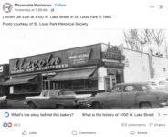 1960 St. Louis Park, MN Lincoln Del East FB