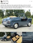 1960 ca. VESPA 400 Jolly microcar FB