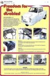 1960s ca. INVACAR Model 70 3-Wheeler FB