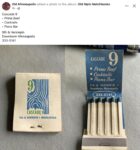 1960s ca. Minneapolis, MN Cascade 9 Bar matchbook FB