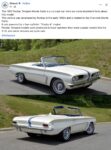 1961 PONTIAC Tempest monte Carlo concept FB