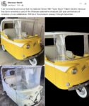 1961 TAYLOR DUNN Trident Electric 3-Wheeler FB