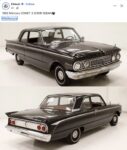 1962 MERCURY Comet 2 Door Sedan FB