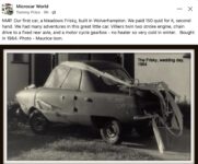 1964 ca. MEADOWS Frisky microcar FB