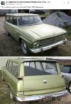 1966 STUDEBAKER Wagonaire Algonquin Green FB